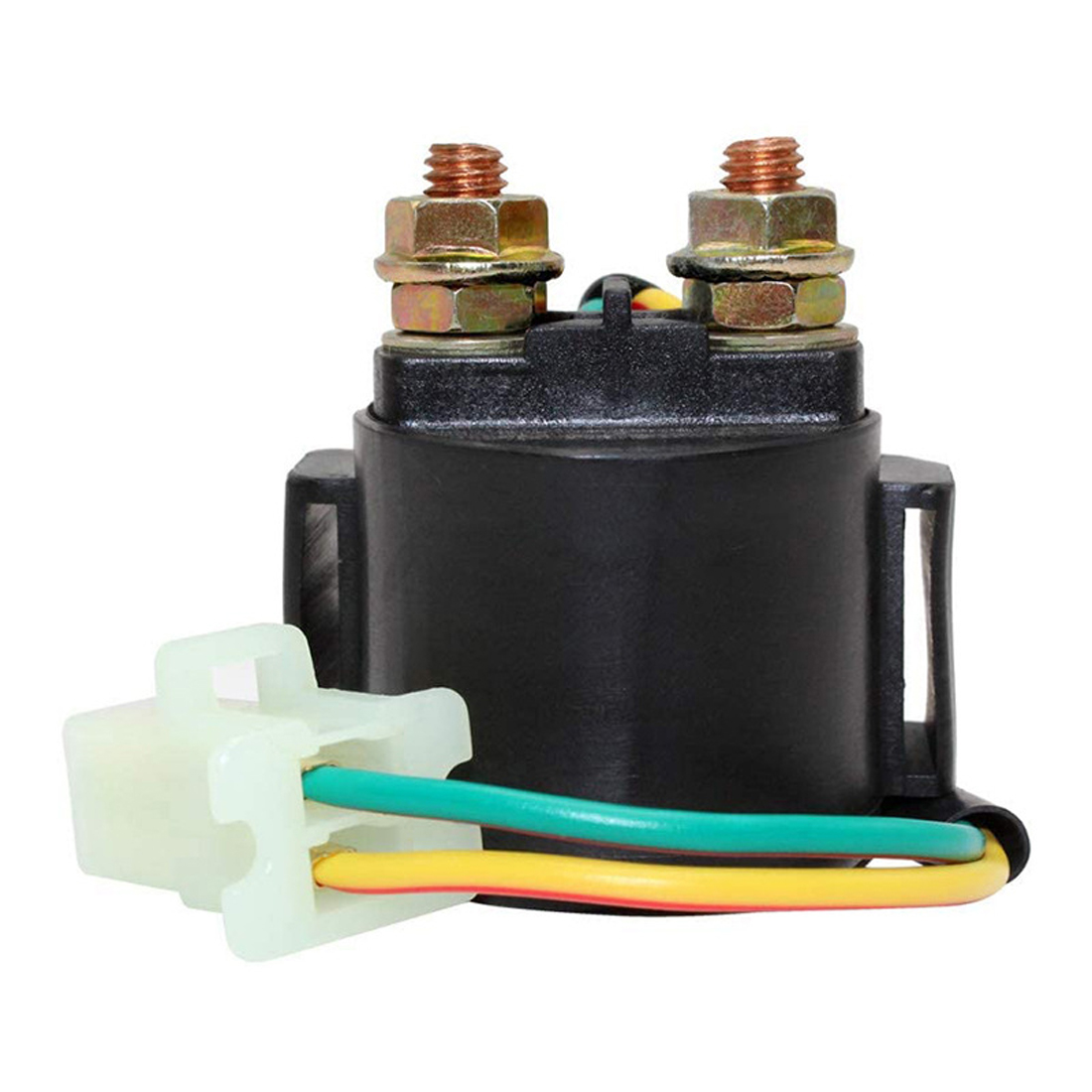 4-Stroke Starter Solenoid Relay Fits for GY6 Actic Cat HDA Plaris Szuki Ymaha Motorcycle Female Plug